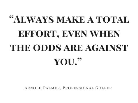 go with the odds.